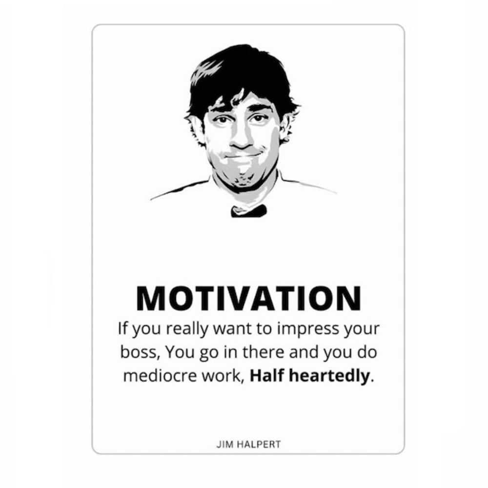 The Office Jim Halpert Magnet